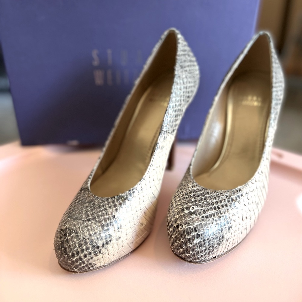 Stuart Weitzman Rowin Platform Stilleto